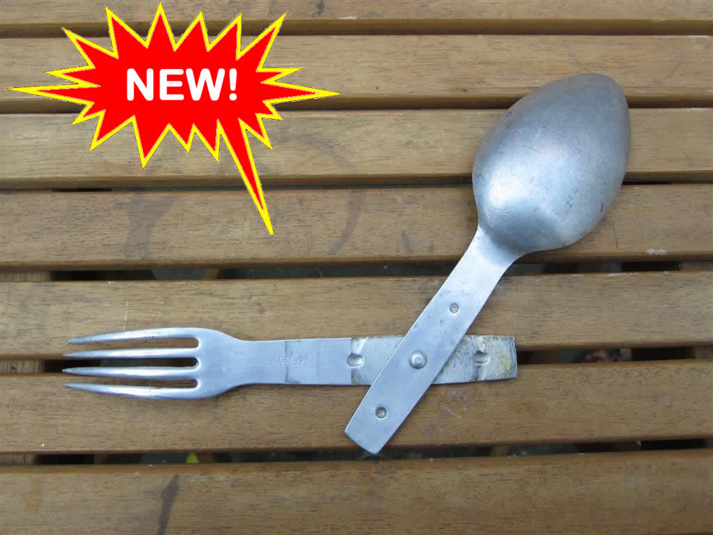 WW2 German Fork & Spoon Set